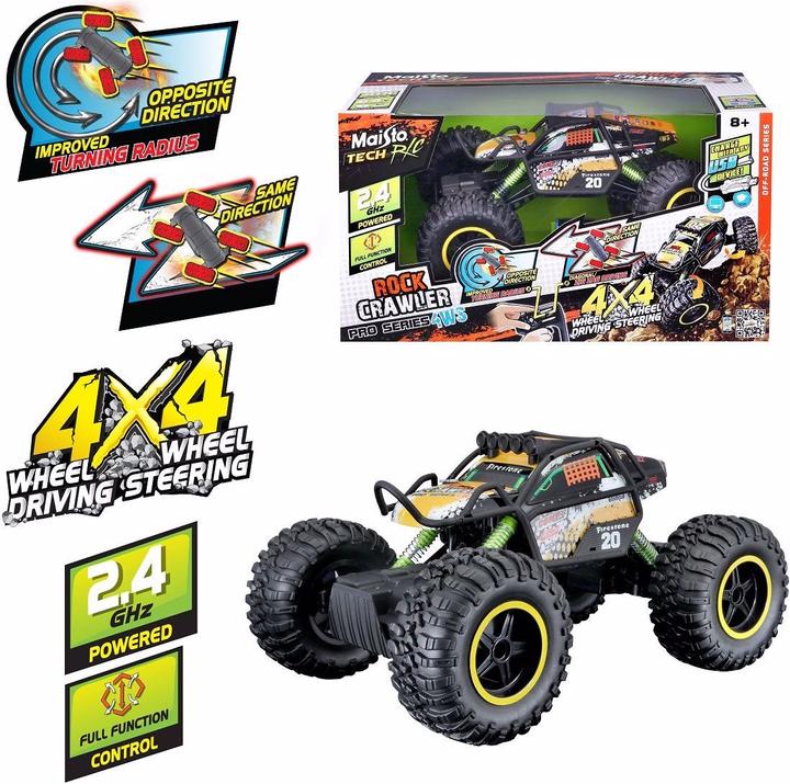 Image du produit Maisto Rock Crawler Pro Series 4 WS