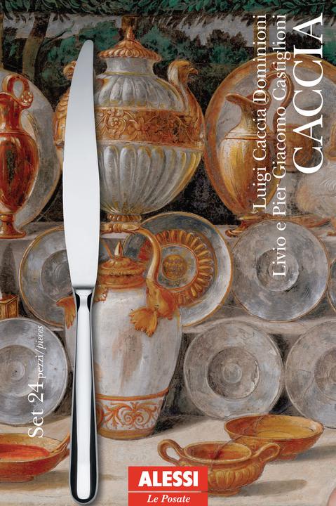 Actual product image Alessi Caccia (24 pcs., Cutlery set)