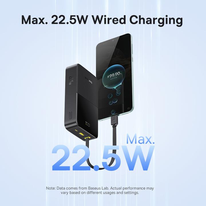 Actual product image Baseus EnerFill FC51 Bipow2 Pro Power Bank 22,5W 20000mAh (20000 mAh, 22.50 W)