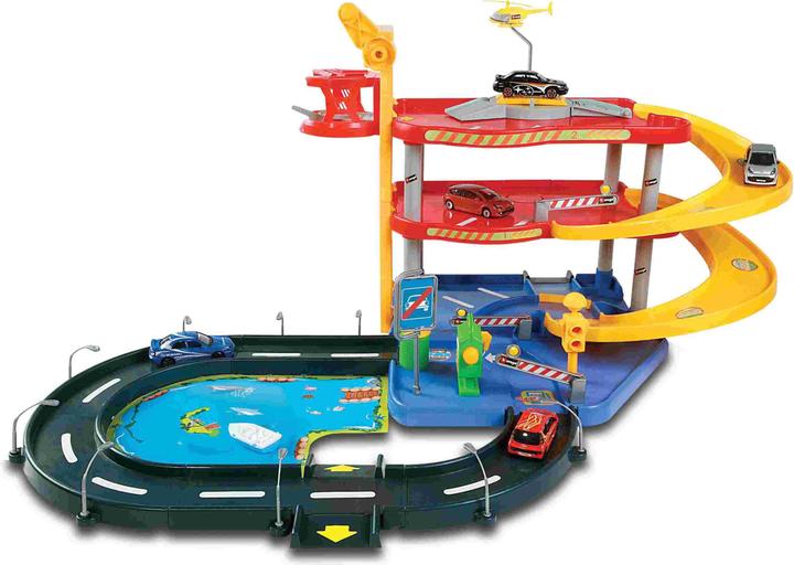 Bburago Garage set with 2 cars