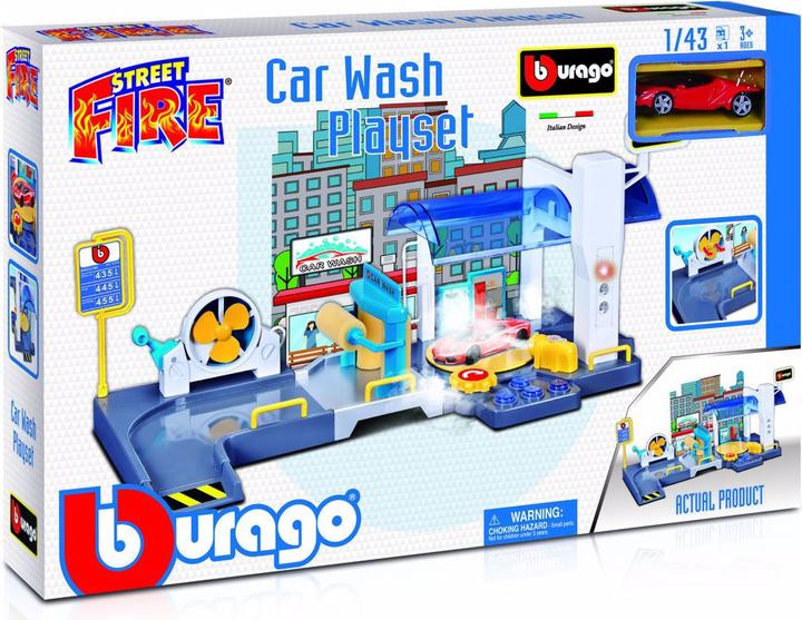 Produktbild Bburago Waschanlage inklusive 1x Modellauto