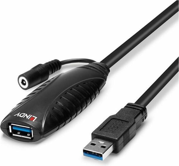 Image du produit Lindy USB A – USB A (15 m, USB 3.2 Gen 1)