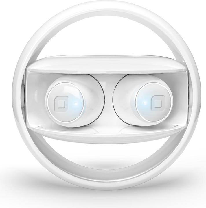 Immagine prodotto SBS Cuffie TWIN SPIN con stazione di ricarica da 350 mAh, bianco (6.50 h, Senza fili)