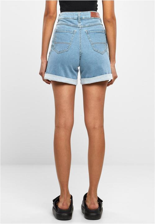 Actual product image Urban Classics Ladies Organic Stretch Denim 5 Pocket Shorts - 16964 (29)