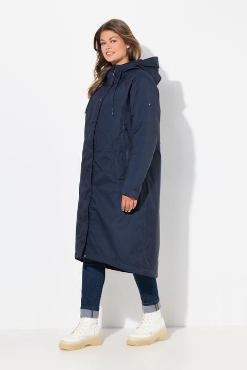 Immagine prodotto Laurasøn Cappotto funzionale con cappuccio, zip a cursore doppio e tasche doppie (XL)