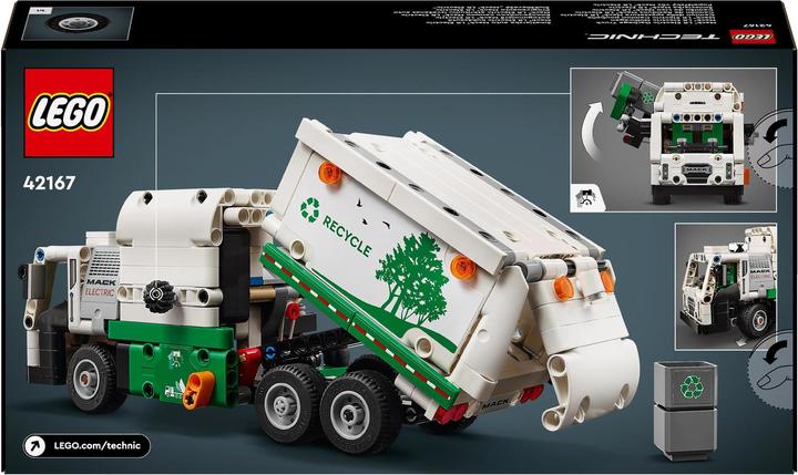 Actual product image LEGO 42167 Mack® LR Electric Garbage Truck (42167, LEGO Technic)