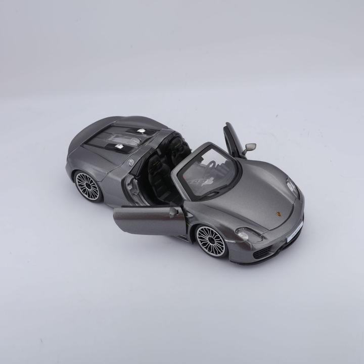 Produktbild Bburago Porsche 918 Spyder 1:24 Grau
