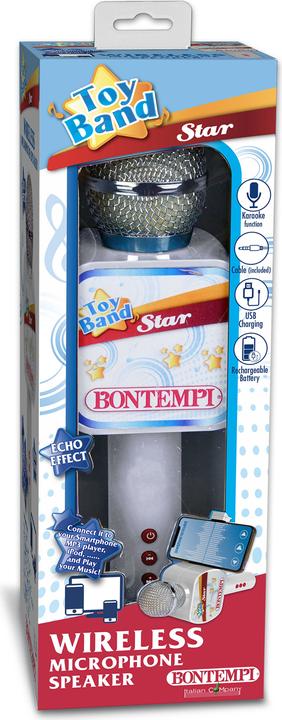Actual product image Bontempi Microphone wireless with speaker