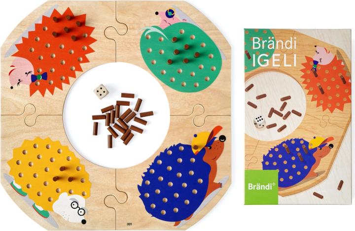 Actual product image Brändi Igeli (German, French, English)