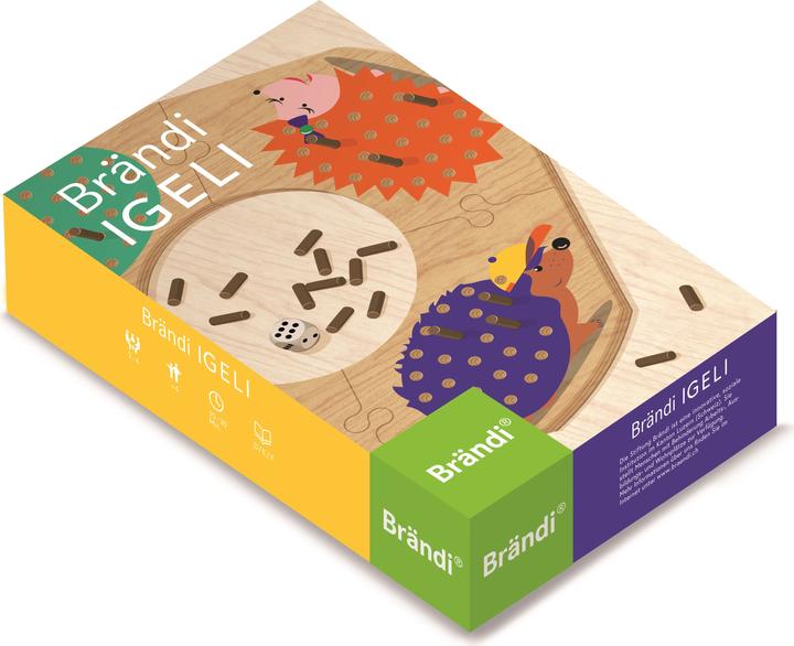 Actual product image Brändi Igeli (German, French, English)