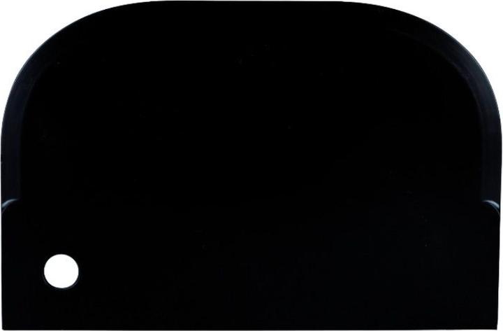 Haug SCRAPER SMALL,PP,FLEXIBLE, BLACK, 150X100MM