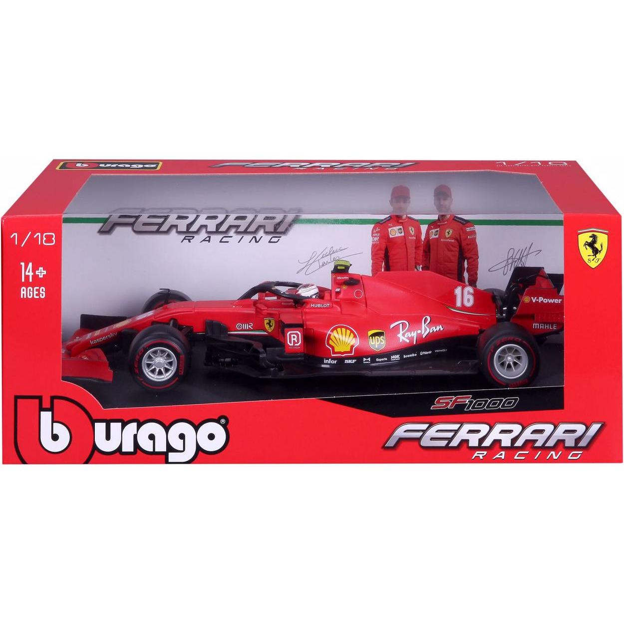 Thumbnail - Bburago Ferrari F1 SF1000 Austrian GP C.Leclerc