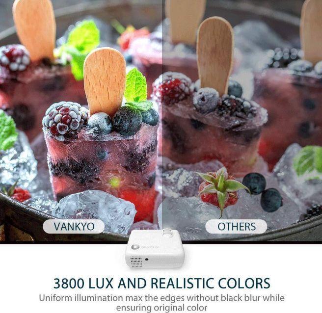 Actual product image Vankyo Leisure 430W (HD, 120 lm, 1.69:1)