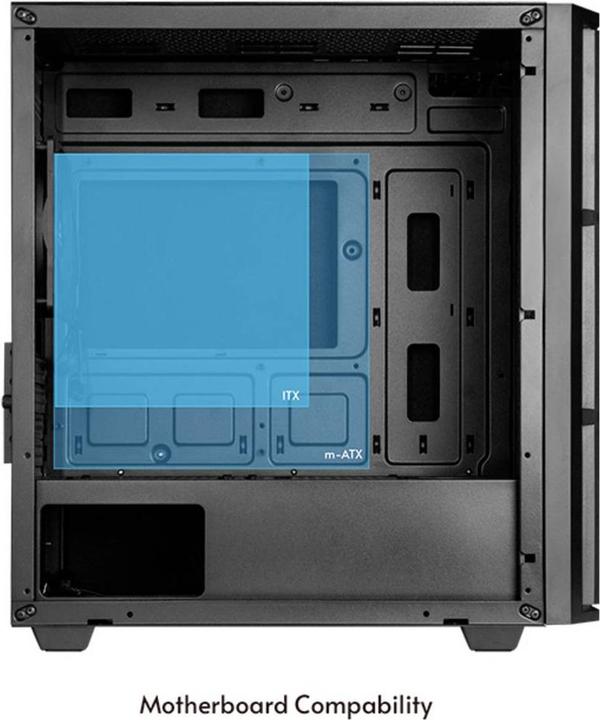 Actual product image Chieftec AZ-01B-OP (mATX, Mini-ITX)