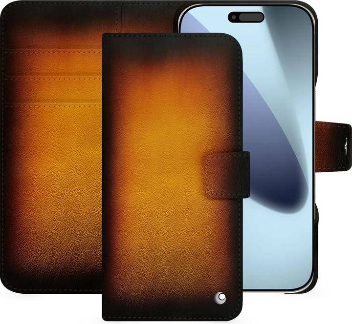 Actual product image Noreve Apple iPhone 17 Pro Max leather wallet case (Apple iPhone 17 Pro Max)