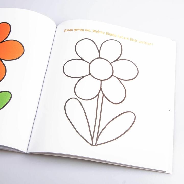 Actual product image The big kindergarten colouring book