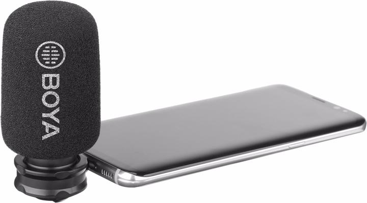 Actual product image Boya BY-DM200 stereo condenser microphone