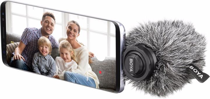 Actual product image Boya BY-DM200 stereo condenser microphone