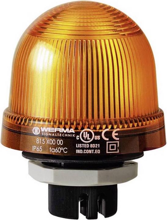 Actual product image Werma Signal lamp recessed continuous light 815
