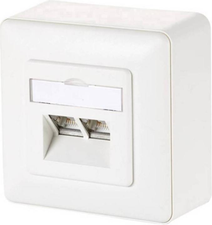 Produktbild Metz Connect IT CONNECT E-DAT design 8/8(8) AP - Wanddose (Wandhalterung)