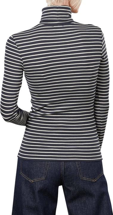 Produktbild Marc O'Polo Long Sleeve T-Shirt Turtle Neck Multi/Deep Blue (M)
