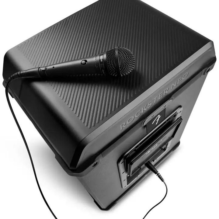 Image du produit Teufel Fender xTeufel ROCKSTER NEO wireless bluetooth Speaker steel black (36 h)