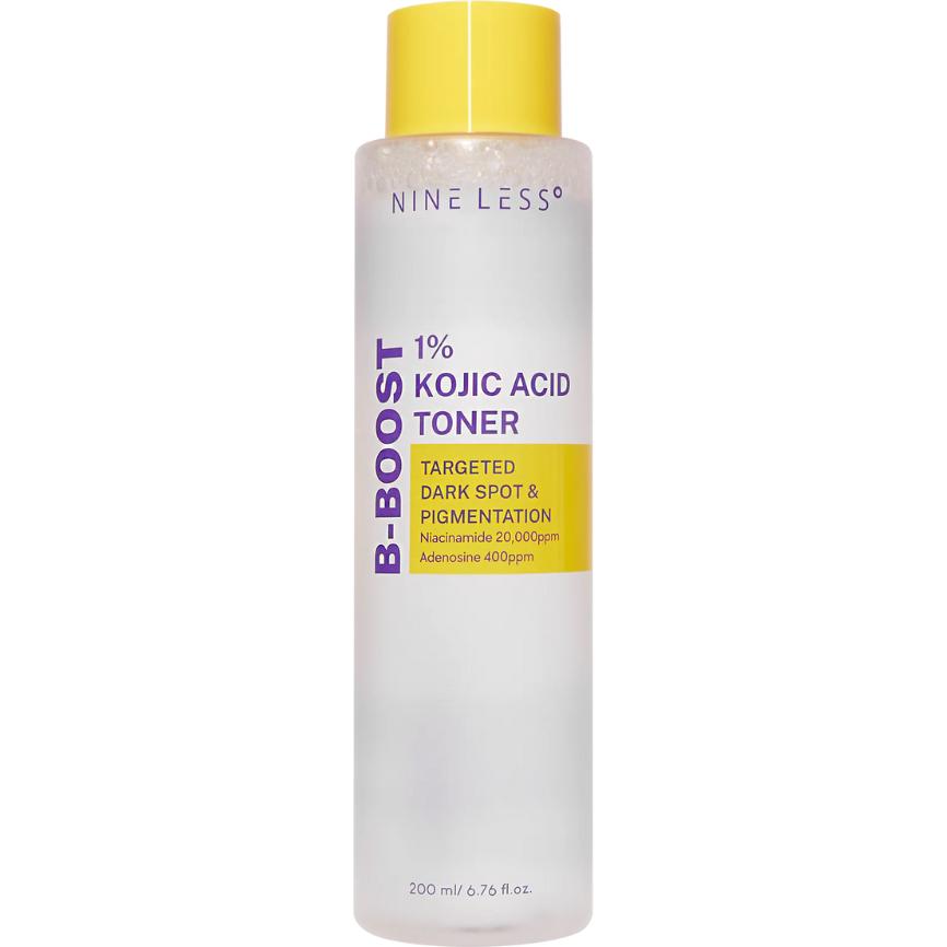 Nineless, Gesichtsreinigung, - B-Boost 1% Kojic Acid Toner - 200 ml (Tonic, 200 ml)