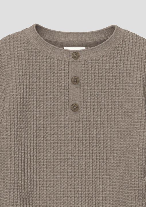 Produktbild s.Oliver Strickpullover Strickpullover mit Knopfleiste (68)