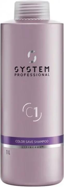 Produktbild System Professional Wella EnergyCode C2 Color Save Shampoo und Conditioner 1000ml (1000 ml, Flüssiges Shampoo)