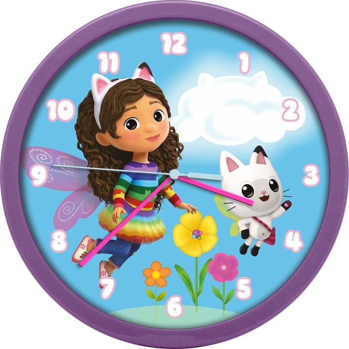 Gabby's Dollhouse Gabby Dollhouse Wandklok 25cm (25 cm)