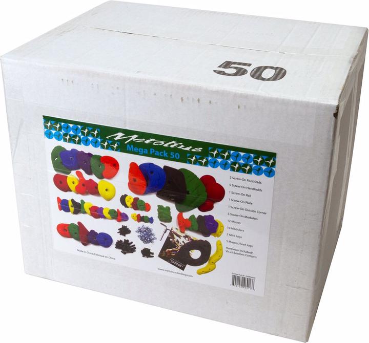 Produktbild Metolius PU Mega Pack 50 Griff-Set (Bunt)