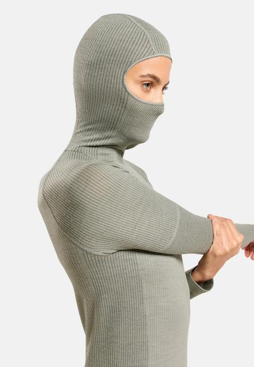 Actual product image Odlo Seamless Performance Wool Funktionsshirt mit Gesichtsschutz (L)