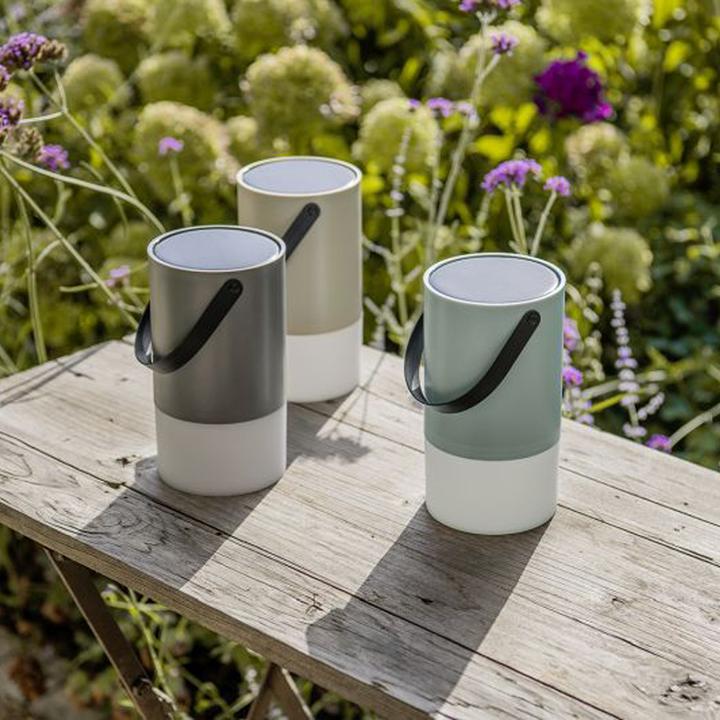 Actual product image STT Lantern Solar Motion Lamp Blue