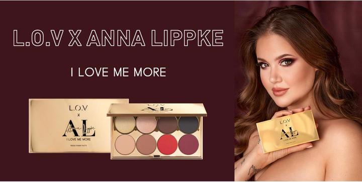 Actual product image L.O.V Eyeshadow palette Anna Lippke I love me more multicolored (Multicoloured)