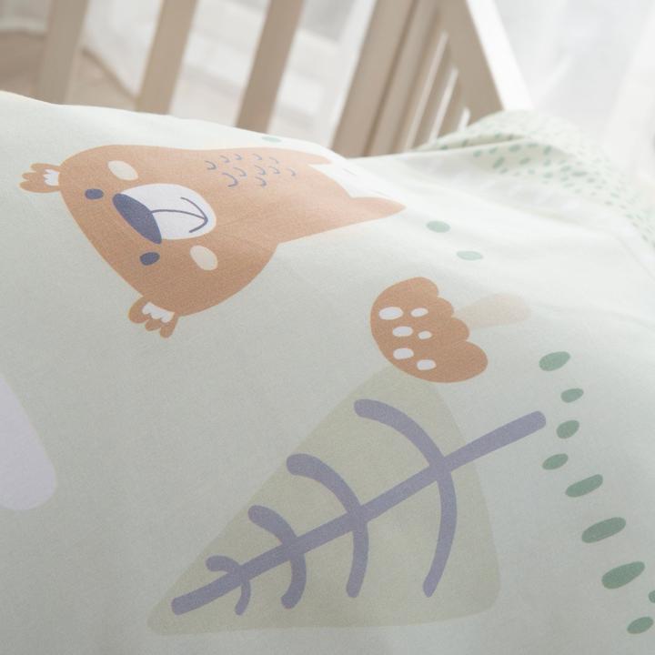 Produktbild Roba Wiegenset 2-teilig Woodland Buddies (35 x 40 cm, 80 x 80 cm)