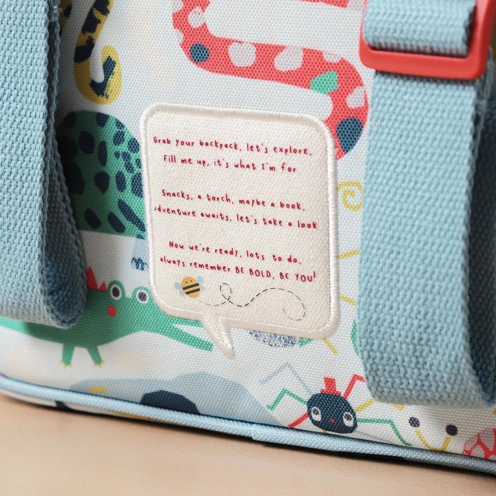 Image du produit Just Bee Kids Sac à dos enfant avec animaux – Idéal pour la crèche et la vie quotidienne