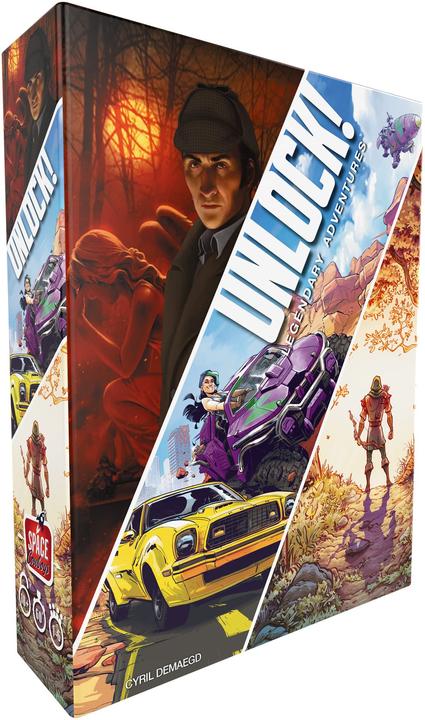 Produktbild Asmodée UNLOCK 9! - Legendary Adventures (Englisch, 1 - 6 Spieler)