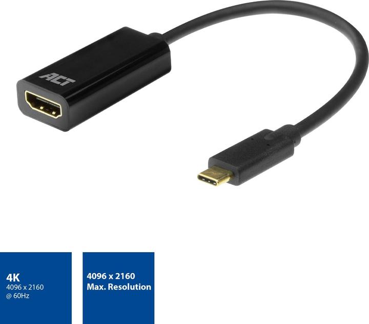 Produktbild ACT USB-C zu (USB Typ-C, 15 cm)