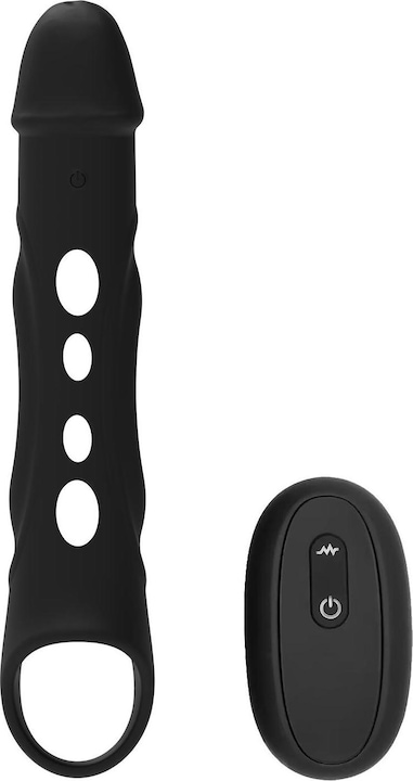 Image du produit Dreamtoys Dream Toys Ramrod Vibrating Extender Wth Remote Black 26 x 14,5 x 5,5 cm