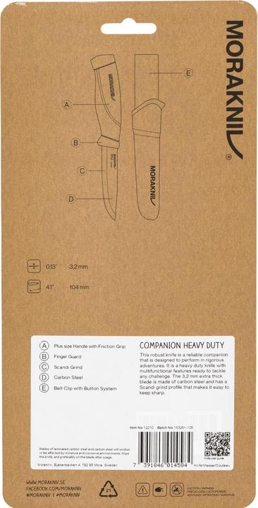 Produktbild Morakniv Companion HeavyDuty (10.40 cm)