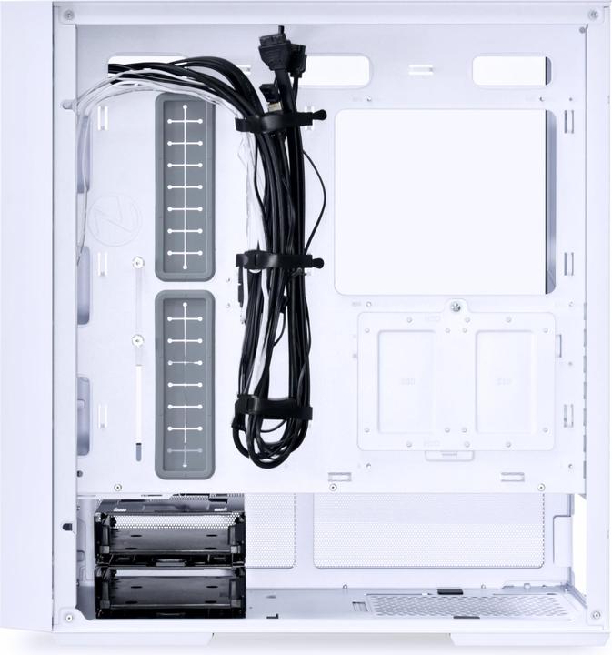 Produktbild Lian-Li Boitier Moyen Tour ATX Lancool 206 avec panneau vitré (Blanc) (ATX, mATX, Mini-ITX)