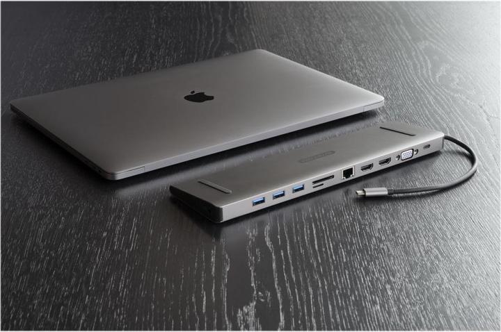 Productafbeelding Sitecom CN 389 Multiport Pro Dock (USB-C, 10 Havens)
