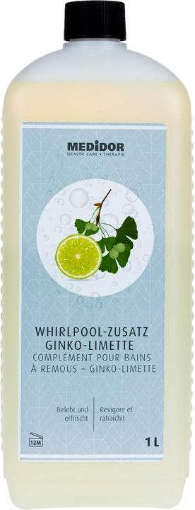 Actual product image Medidor Whirlpool additive ginkgo lime 1 liter (1000 ml, Bath salts)