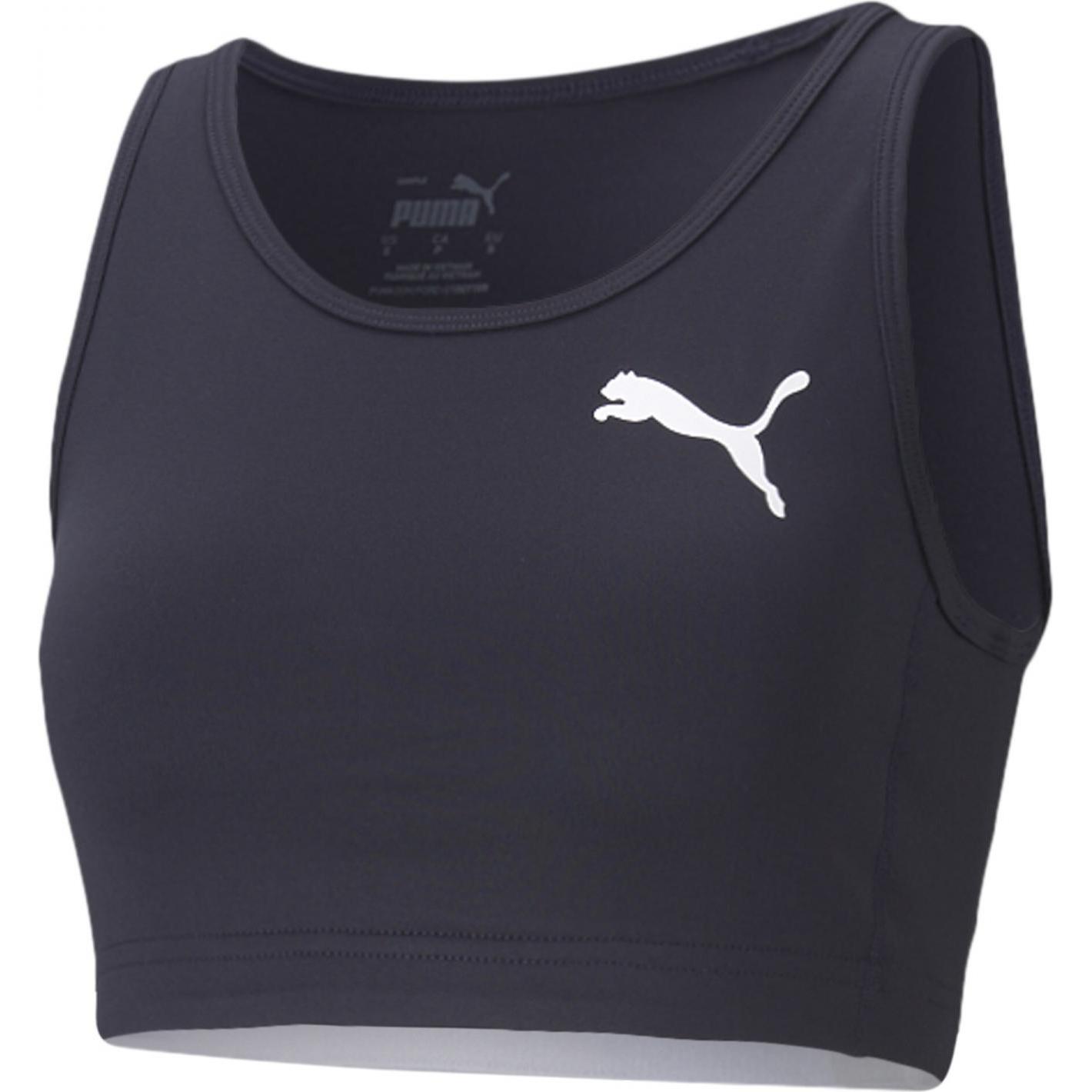 Thumbnail - Puma, Unisex, Sportshirt, Cross the Line Crop Top W2.0-519670 (XS), Rot, XS