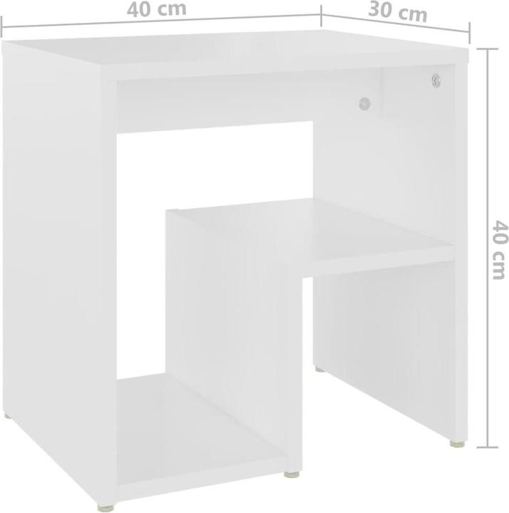 Immagine prodotto vidaXL Nachttisch (30 x 40 x 40 cm)