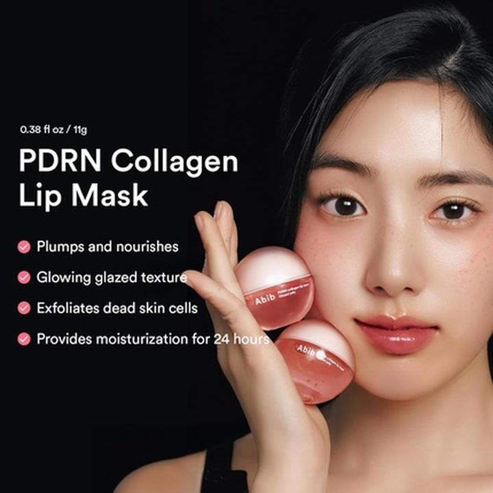 Image du produit Abib PDRN Collagen Lip Mask Glazed Jelly (Gel pour les lèvres, 1100 ml)