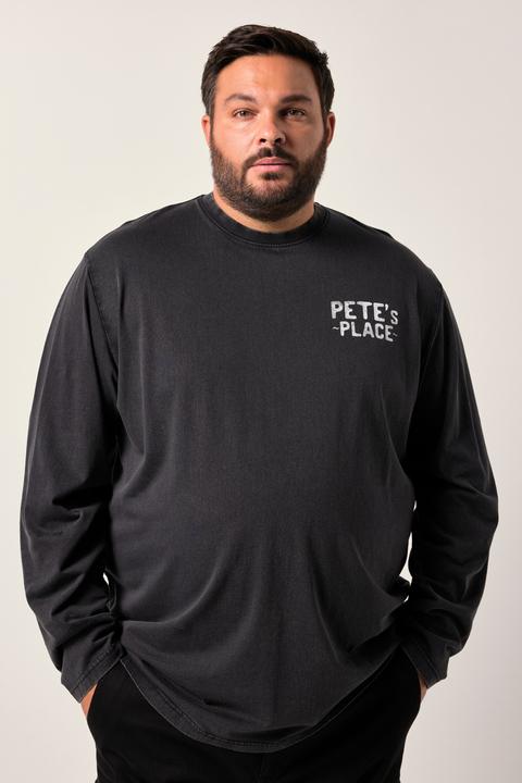 Produktbild Men+ Langarmshirt, Rückenprint, Vintage Look (7XL)