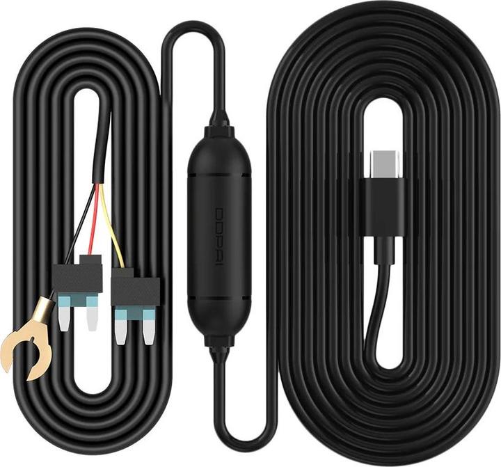 DDpai Adapter zasilania Hardwire Kit USB-C (Built-in display, GPS receiver)