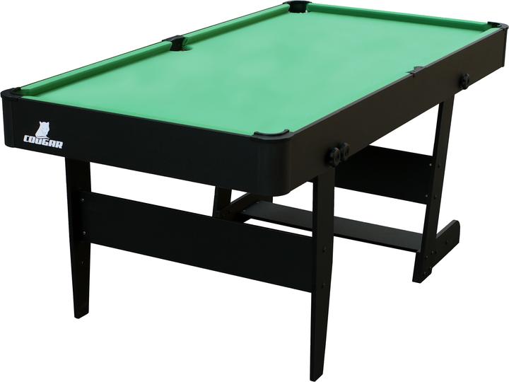 Actual product image Cougar Hustle L foldable pool table (144 x 68 cm)