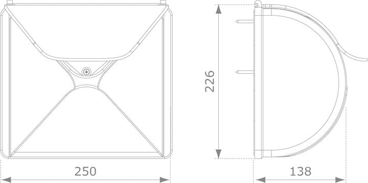 Produktbild Axi Briefkasten Gelb